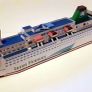 Oscar Wilde Irish Ferries Card Model Ferry Kit Image 2