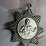 Antique Silver Boxing Medal 1928 Image 2