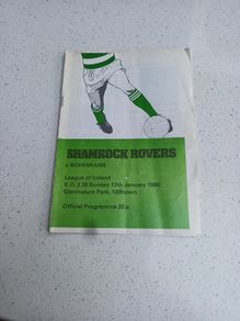 Shamrock Rovers v Bohemians 34 Programmes