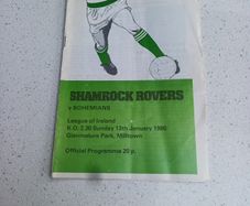 Shamrock Rovers v Bohemians 34 Programmes