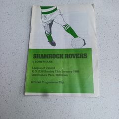 Shamrock Rovers v Bohemians 34 Programmes