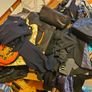 Large Job Lot of Ladies and Mens Clothes Shoes Hats Bags Handbags Image 4