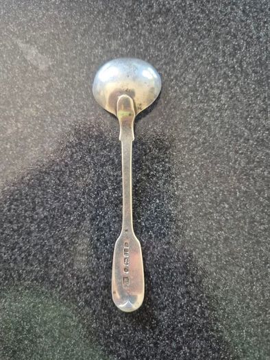 Sterling Silver Salt Spoon 1844