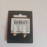 Pilgrim Danish Design Gold Tone Geometric Crystal Detail Stud Earrings New CAN POST Image 2