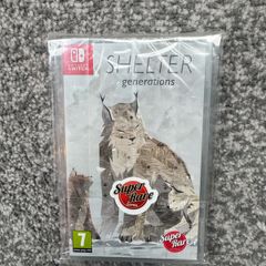 Shelter Generations Nintendo Switch Super Rare Games - Brand New Sealed