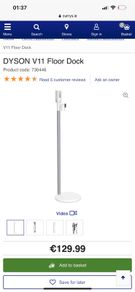 dyson v11 /v15 stand