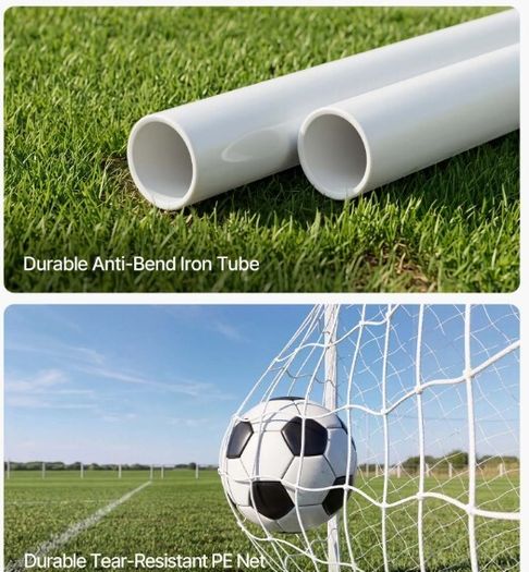 Football Goal 12ft x 6ft Heavy Duty Garden Soccer Goal