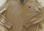 Beige Ralph Lauren 100% Wool jumper