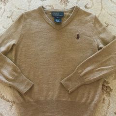 Beige Ralph Lauren 100% Wool jumper