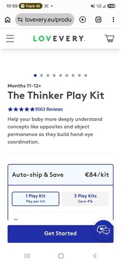 Lovevery The Thinker Play Guide 11-12 Months