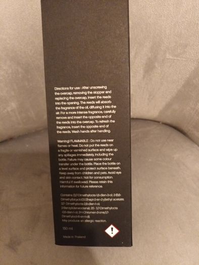 Lavender scented diffuser