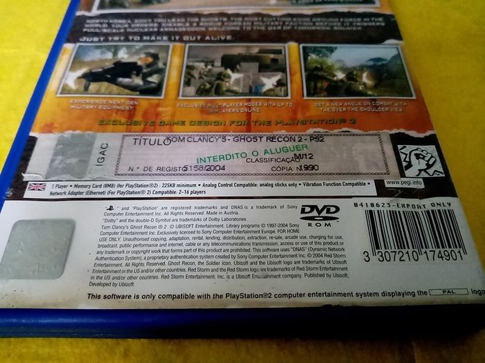 Ghost Recon 2 - PlayStation 2 Games - Original