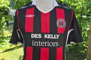 Bohemian FC matchworn shirt 2008 Mark Rossiiter Intertoto Cup.
