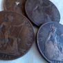 4 x 1914 Copper Pennies. Image 4
