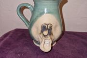Irish Stoneware face mug