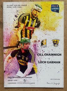 2018 Kilkenny v Wexford - GAA Allianz National Hurling League Semi Final Programme