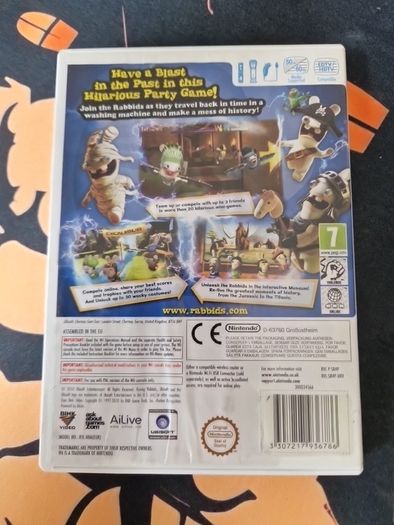 Raving Rabbids Travel in Time  Nintendo Wii Games Original