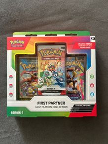 Pokemon First Partner Series 1 Illustration Collection Box - Factory Sealed.