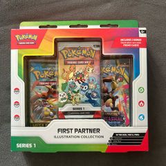 Pokemon First Partner Series 1 Illustration Collection Box - Factory Sealed.