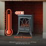 Warmlite Sterling 2000W Grey Electric Stove Heater (Brand New) Image 4