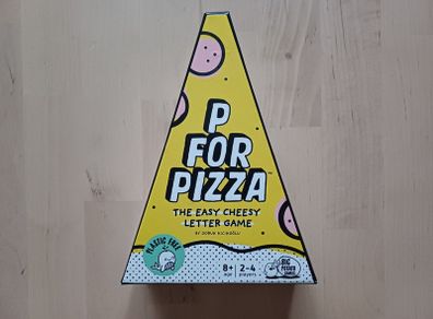 P For Pizza Family Word Puzzle Card Game 2020