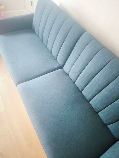 Jysk Harndrup Blue Sofa Bed