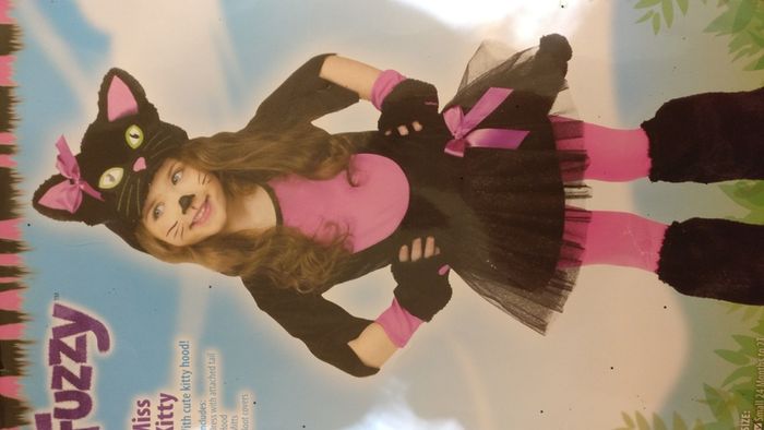 Halloween cat costume size 2yrs