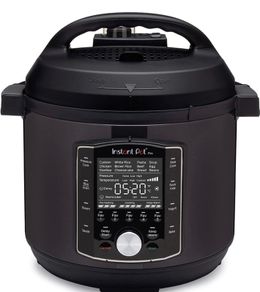 Pro 10-in-1 Electric Multi Functional Cooker - Pressure Cooker, Slow Cooker, Rice Cooker, Steamer, Saute, Steriliser, Yogurt Maker, Sous Vide - Black Stainless Steel, 1200 W, 5.7L (FREE POSTAGE)