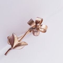 Rustic Flower Brooch