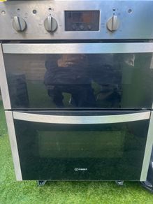 Double under counter oven