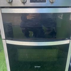 Double under counter oven