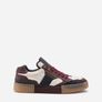 Dolce & Gabbana Miami Low Sneaker - Navy/Bordeaux Image 4
