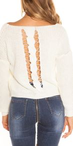 Knitted_jumper_Sexy_Back__ size uni fits most
