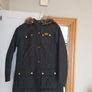 Barbour black quilted coat Image 4