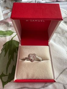 silver cz ring