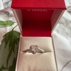 silver cz ring