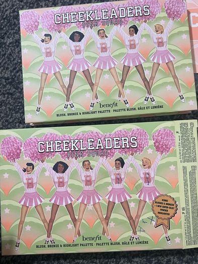 benefit cheek leader pink squad face palette brand new sold out everywhere