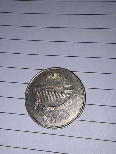 Irish Punt Coin 1995