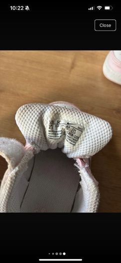 girls Nike runners infant size 4.5