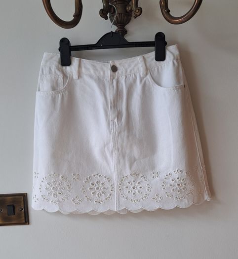 White denim skirt (Very)