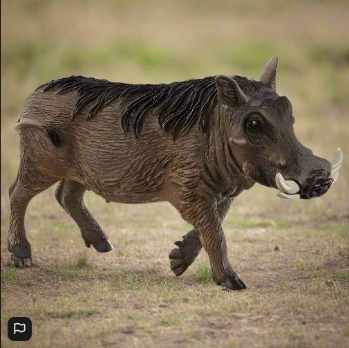 Schleich Warthog Animal Figure