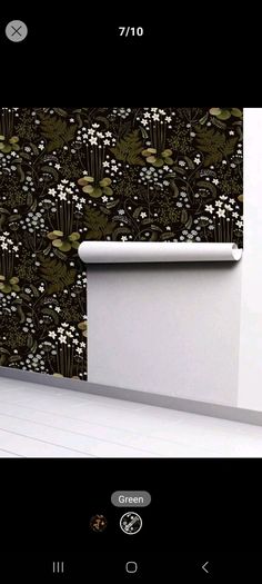 wallpaper sticker floral woodland