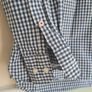 mens Tommy Hilfiger long sleeve check shirt Size Small navy blue white Image 7