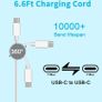 140W USB C Charger Compatible with MacBook Charger : Mac Book Air/Pro Charger for Apple iPad/Laptop/Phone Mac Book Pro 2023 2022 2021 2020 2019 2018 16 15 Power Adapter Plug USB C to C Cable Image 5