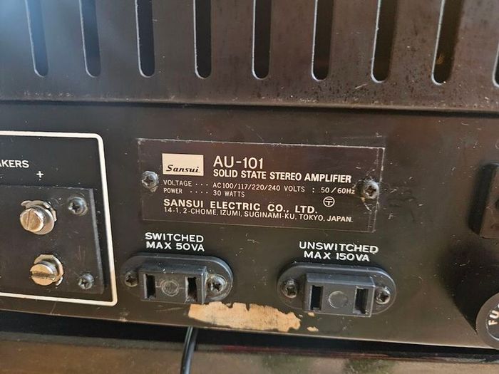 Sansui AU-101