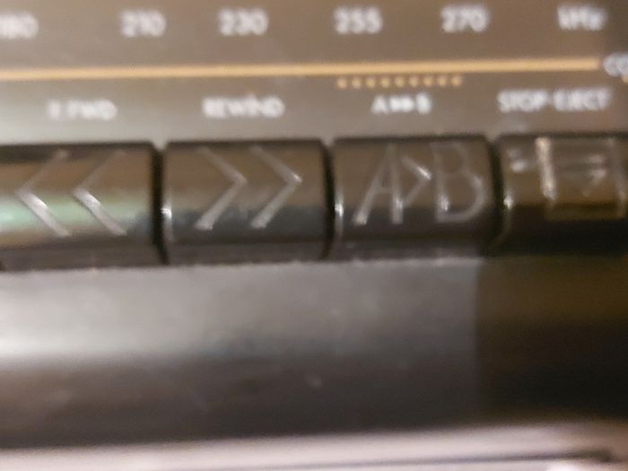Vintage Philips AW 709205 Portable Dual Cassette Radio Boombox Era 1980s, in excellent condition and everything working perfect