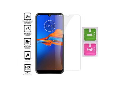 For Motorola Moto E6 Plus Tempered Glass Premium Screen Protector Guard Film New - FHT03MTG