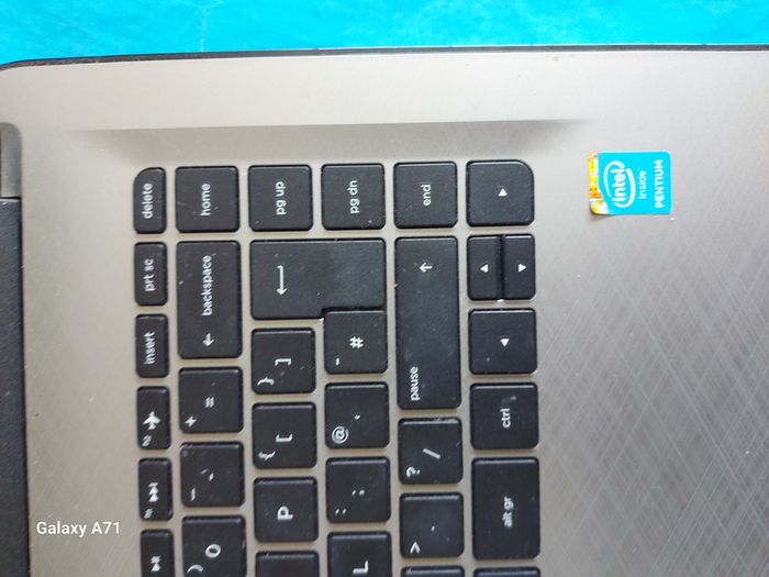 HP 14 inch Laptop, silver, Model 14-ac11na, Intel Pentium CPU 3825U, 1.9GHz, 2 GB Ram, 500GB HDD, Windows 10, Microsoft Edge, Chrome