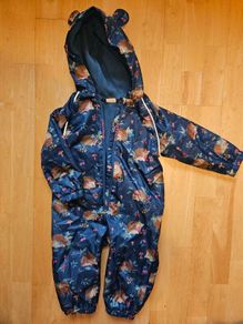FatFace Navy Baby Puddlesuit  18-24 months