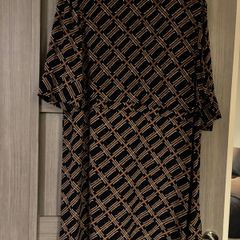 Hobbs London geometric print dress - UK 12